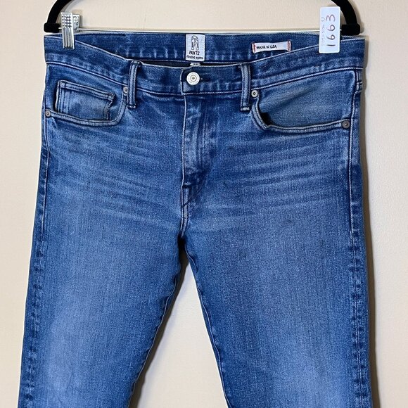 Hiroshi Kato The Pen Slim Selvedge Denim Jeans - Men's Size 33*27 - Blue - Picture 2 of 15